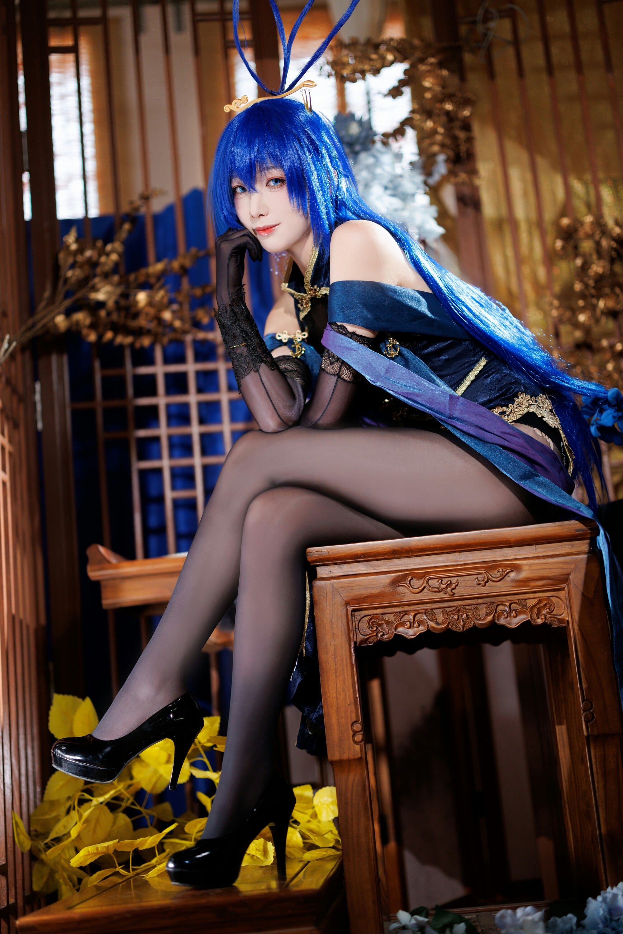 封疆疆v – 花园旗袍新泽西旗袍 [43P]